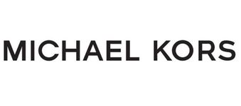 The image shows the MICHAEL KORS logo, with the brand name written in bold, black, uppercase letters on a white background.