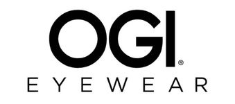 Logo showing the text OGI in large, bold black letters above the word EYEWEAR in smaller, spaced-out black letters on a white background.