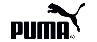 PUMA logo featuring the word PUMA in bold, black uppercase letters with a silhouette of a leaping puma above the text.